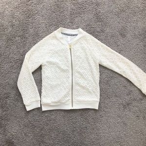 Girls-Light lace design jacket